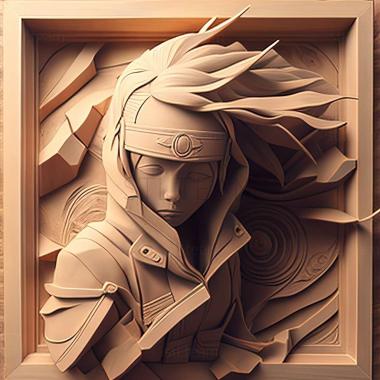 3D model Anko Mitarashi FROM NARUTO (STL)